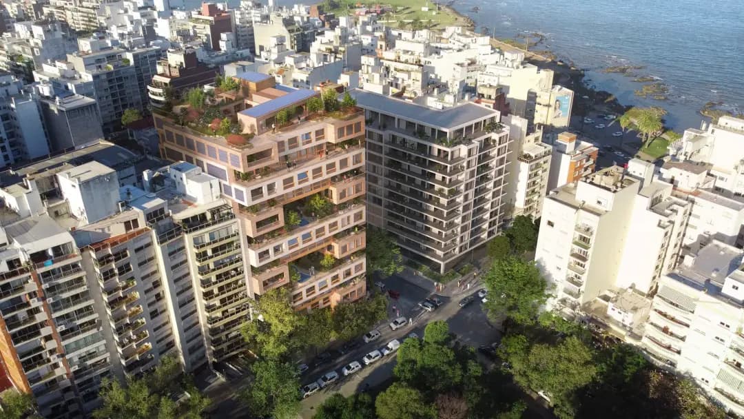 The project of IXOU and MVRDV that transforms Villa Biarritz in a vertical park