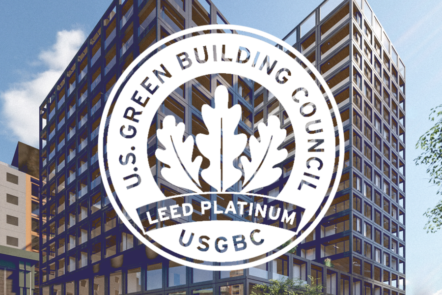 Leed Platinum Brusco Montevideo dev by Ixou desarrollos viviendas locales oficinas